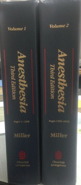 Miller's Anesthesia, 2-Volume Set, Third Edition